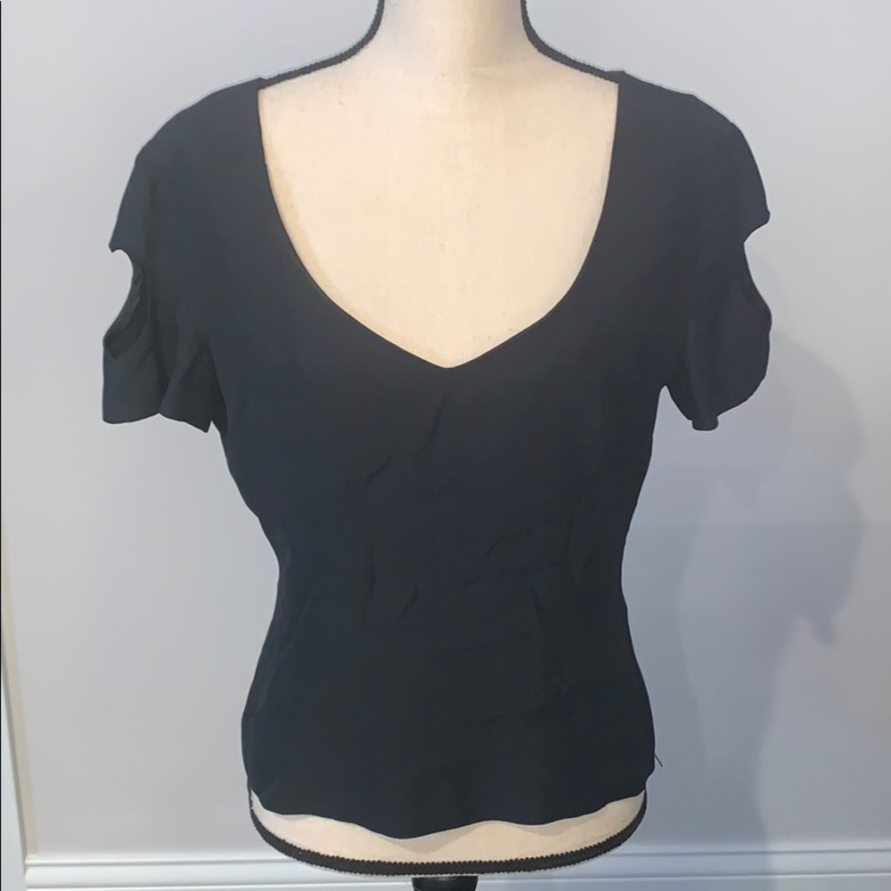 VINTAGE Moschino Couture Black Top